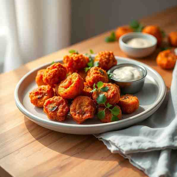 Easy & Delicious Snacks - Crispy Red-Chili Potato Bites Recipe